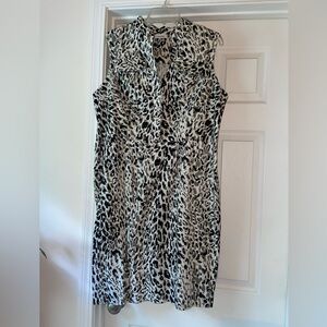 Animal Print Dress (16W)